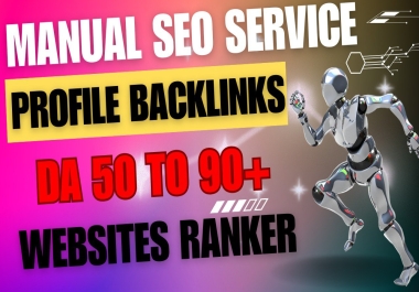 300 HQ Dofollow Profile SEO Backlinks For Link Building