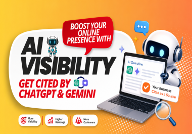 LLMs SEO Brand Mentioned backlinks on top 10 AI Trusted Websites for ChatGPT,  Gemini,  AI Visibility