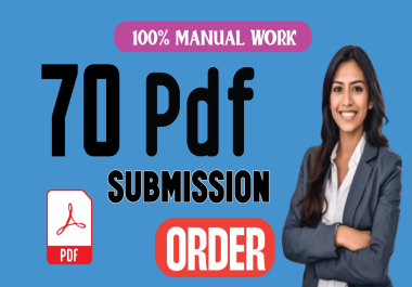 I will do professional 70 pdf submission sites white hat seo high quality backlinks