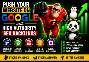 Push Your Website on Google with Our Premium Manual SEO Profile Backlinks for Better Google Rankings