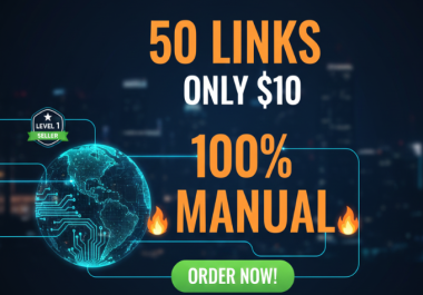50 Contextual Web 2.0 Links High DA & Manual Quality