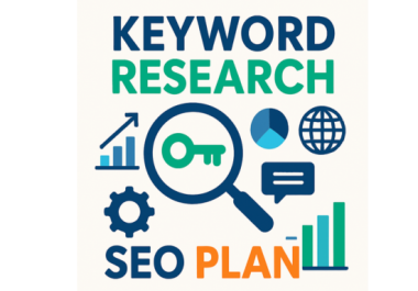 Keyword research and SEO content plan for ranking growth