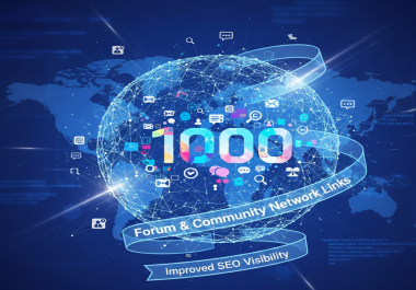 Boost Your SEO with 1000 High-Quality Forum Posting Backlinks