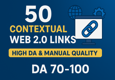 50 Contextual Web 2.0 Links MANUAL Handwritten - NO BOTS - Google Safe