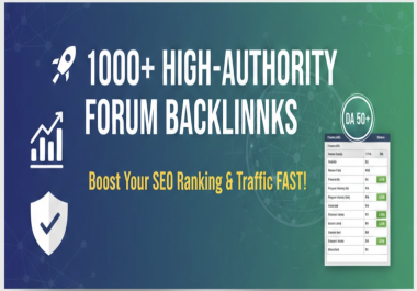 1000+ High-Authority Forum Profile Backlinks - Boost Your SEO Ranking