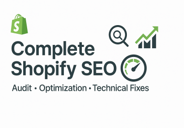 Shopify SEO Expert for Higher Rankings & More Sales