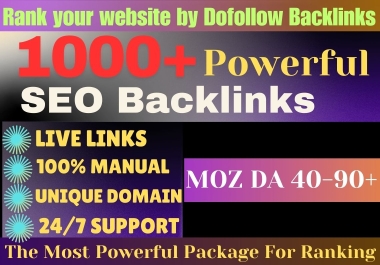 I will create High quality manual backlinks to boost your website