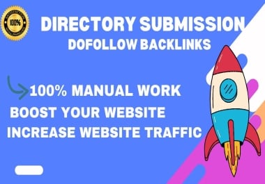 Manually 200+ Directory Submission Dofollow High quality Backlinks