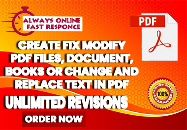 I Will Edit,  Format & Redesign Your PDF Book Professionally