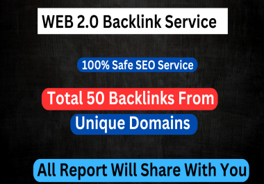 50 Web 2.0 High Quality Backlinks Improve Your Website SEO