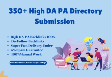 Your Website to 50 High DA SEO Directories for Better Ranking