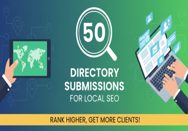 I will Create 50 Directory Submissions for Local SEO