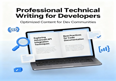 Professional Technical Content Writing for Developers & Businesses