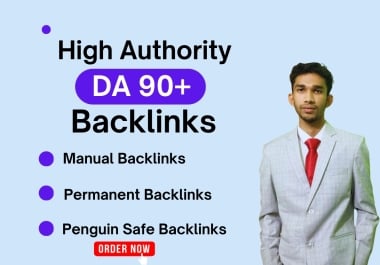 I will build 40 high authority DA 90 plus profile backlinks
