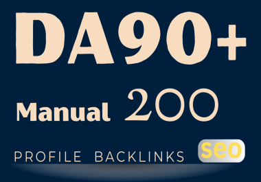 I will create 200+ Profile Backlinks