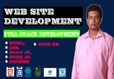 Design and Develop Full Stack Website