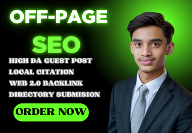 Premium Off Page SEO Services Boost Authority,  Drive Traffic & Enhance Ranking