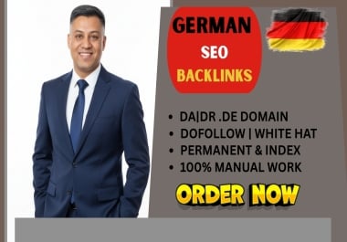 Top Quality SEO Service from. DE Sites for Better Authority
