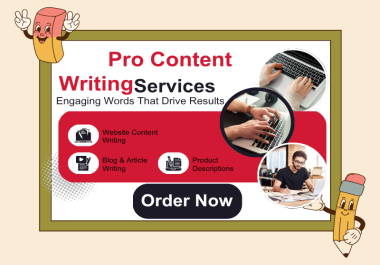 Get  SEO-friendly content for your website or blog.