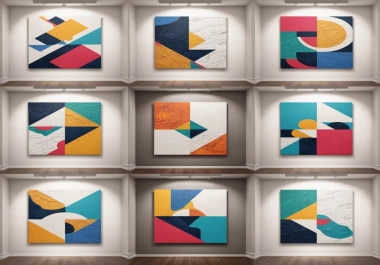 I will create unique Abstract Printable Art and Mandala art and Paper-cut art