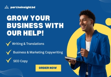 Creative website content writer for all pages