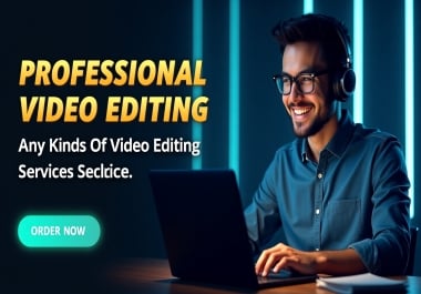 I will professionally edit your gaming,  vlogging,  tutorial and travel videos