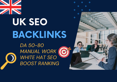 I will build 100 high quality DA dofollow seo backlinks service,  linl building