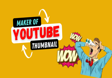 I will create attractive thumbnails for your video content