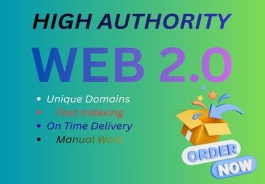 I Will Create 2000 High DA Web 2.0 Backlinks Manually to Boost Your Google Ranking