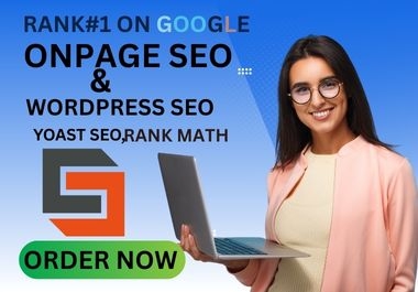I will do website onpage SEO for your wordpress site.