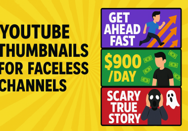 2 Eye-Catching Thumbnails for Faceless Channels Boost Views & CTR