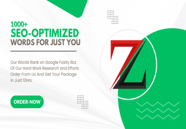 Get 1000+ SEO-Optimized Words For Website, Business
