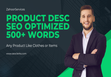 High-Quality Product Description 500+ Words for eCommerce