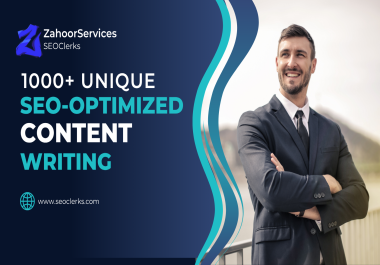 High-Quality 1000+ SEO-Optimized Content Writing