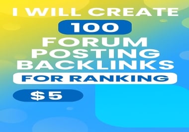 Create 100 unique forum guest Posting check samples before ordering