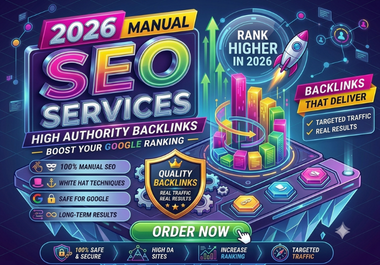 2026 MANUAL SEO SERVICE HIGH-QUALITY BACKLINKS WHITE HAT SEO