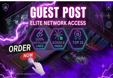 Premium 15 Guest Posts Service - High-Quality Content & Powerful Backlinks