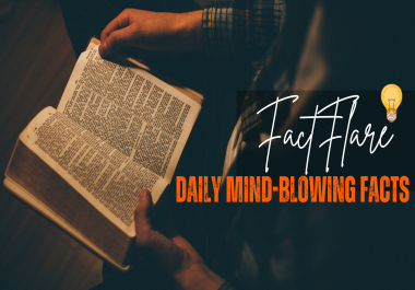 Daily Fact Media Template - Eye-Catching YouTube & Media Banner