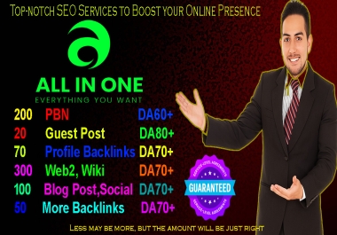 BUILD DA70 PREMIUM 200 PBN,  DA80+ 20 GUEST POST, 550 WEB2,  BLOG POST, SOClAL,  PROFlLE BACKLINKS ETC