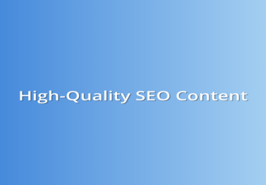 I will deliver 500 words of original blog content optimized for search engines