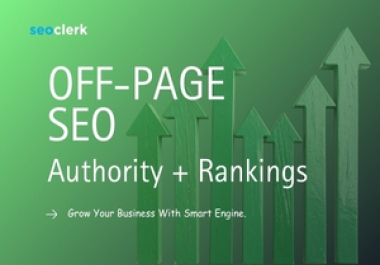 Professional Off-Page SEO Service Manual High-DA OFF-PAGE SEO to Increase Organic Traffic