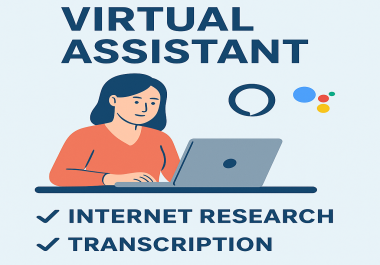 I will be your reliable virtual assistant for admin and data entry tasks