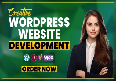 I will design,  develop,  or redesign a responsive wordpress website or blog