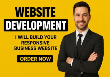 I will Create a Fully Responsive and professional WordPress Website