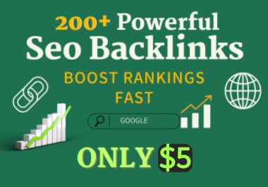 200+ Authority SEO Backlinks Boost Google Rankings Organically