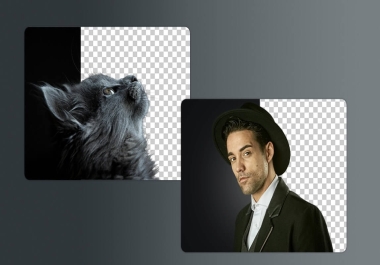 Professionally background removal service from Images. 50 Images.