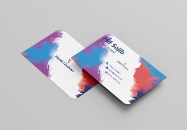 I Will Create Custom,  Modern Business Cards and Elegant Stationery Designs