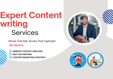 I will provide professional content writing for blogs and SEO