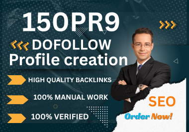 I will efficiently create 220 Profile Creation backlinks on effective sites