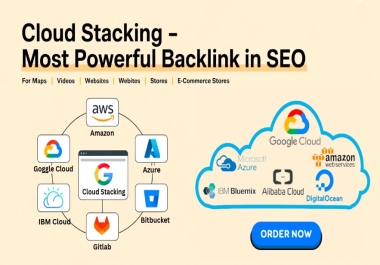 Cloud Stacking Premium SEO Backlinks with High DA Dofollow Link Building & Indexing Gurantee